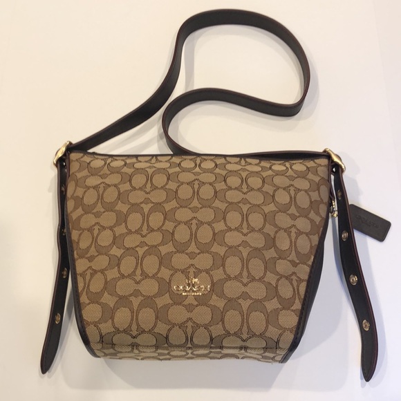 Coach Small Dufflette in Signature Jacquard - Excellent Condition - Never Used - Picture 1 of 12